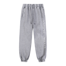 Load image into Gallery viewer, Snow Wash Heavyweight Jogged Sweatpants